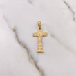 Dije Cruz Cristo 1.95gr / 3.5cm / Oro Amarillo 18K $