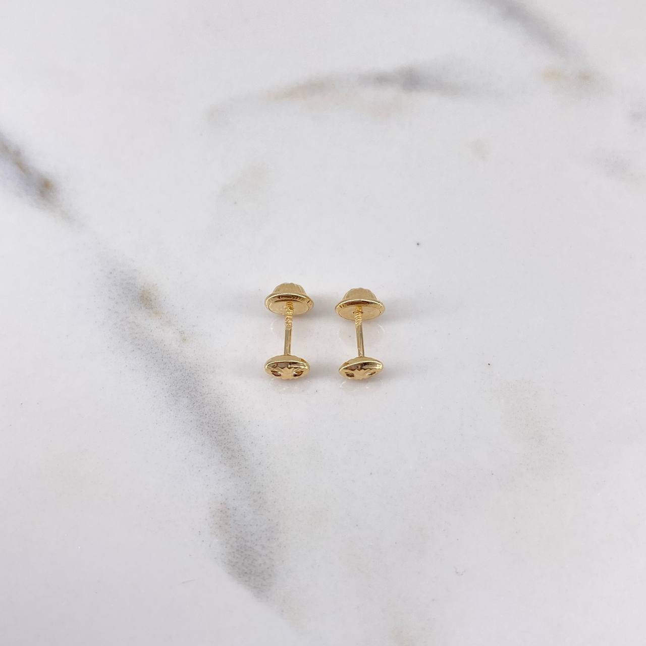 Topos GC 0.5gr / 4.7mm Diamantados Oro Amarillo 18K $