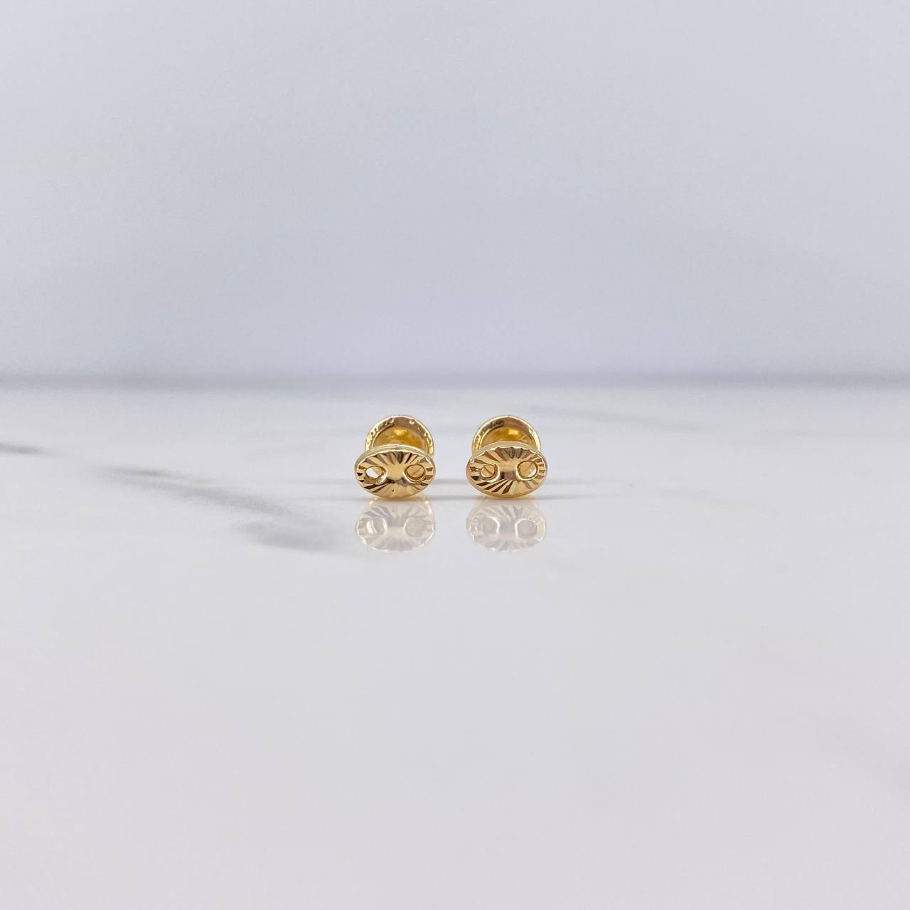 Topos GC 0.55gr / 5.8mm Diamantados Oro Amarillo 18K $