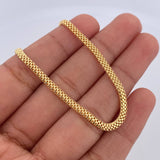 Pulso Serpiente 3.25gr / 18.7cm / 2.4mm Oro Amarillo +3 18K $