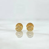 Topos GC 0.4gr / 5mm Lisos Oro Amarillo 18K