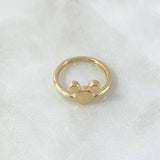 Anillo  Raton 2.4gr T6 1/4 Oro Amarillo