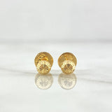 Topos Bola 4mm 0.5gr / Diamantados Oro Amarillo 18K