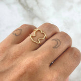 Anillo Oso TS 2.55gr / T6 / Liso Oro Amarillo 18K *