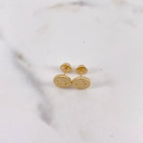 Topos San Benito 0.7gr / Troquelados Oro Amarillo 18K $