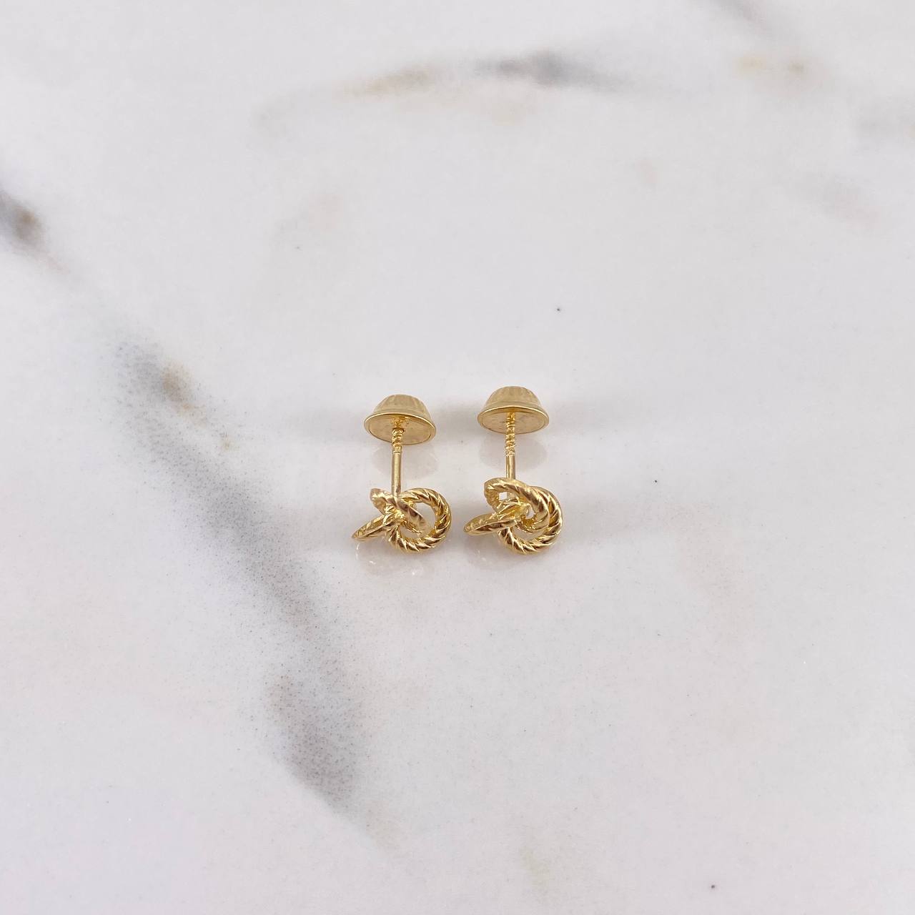 Topos Tres Aros 0.75gr / Rayados Oro Amarillo 18K #