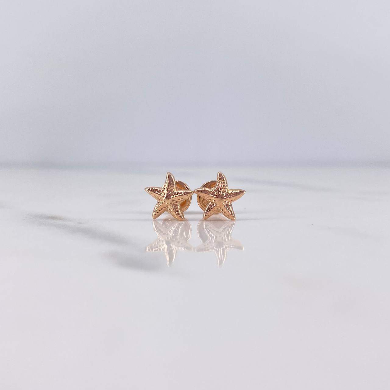 Topos Estrella De Mar 0.5gr / Oro Rosa 18K $