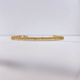 Pulso As Tridimensional 6.25gr / 19cm / 2.3mm Oro Amarillo +3 18K &