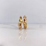 Candongas Pupi 2.05gr / 1.8cm / Espiral Oro Amarillo 18K #