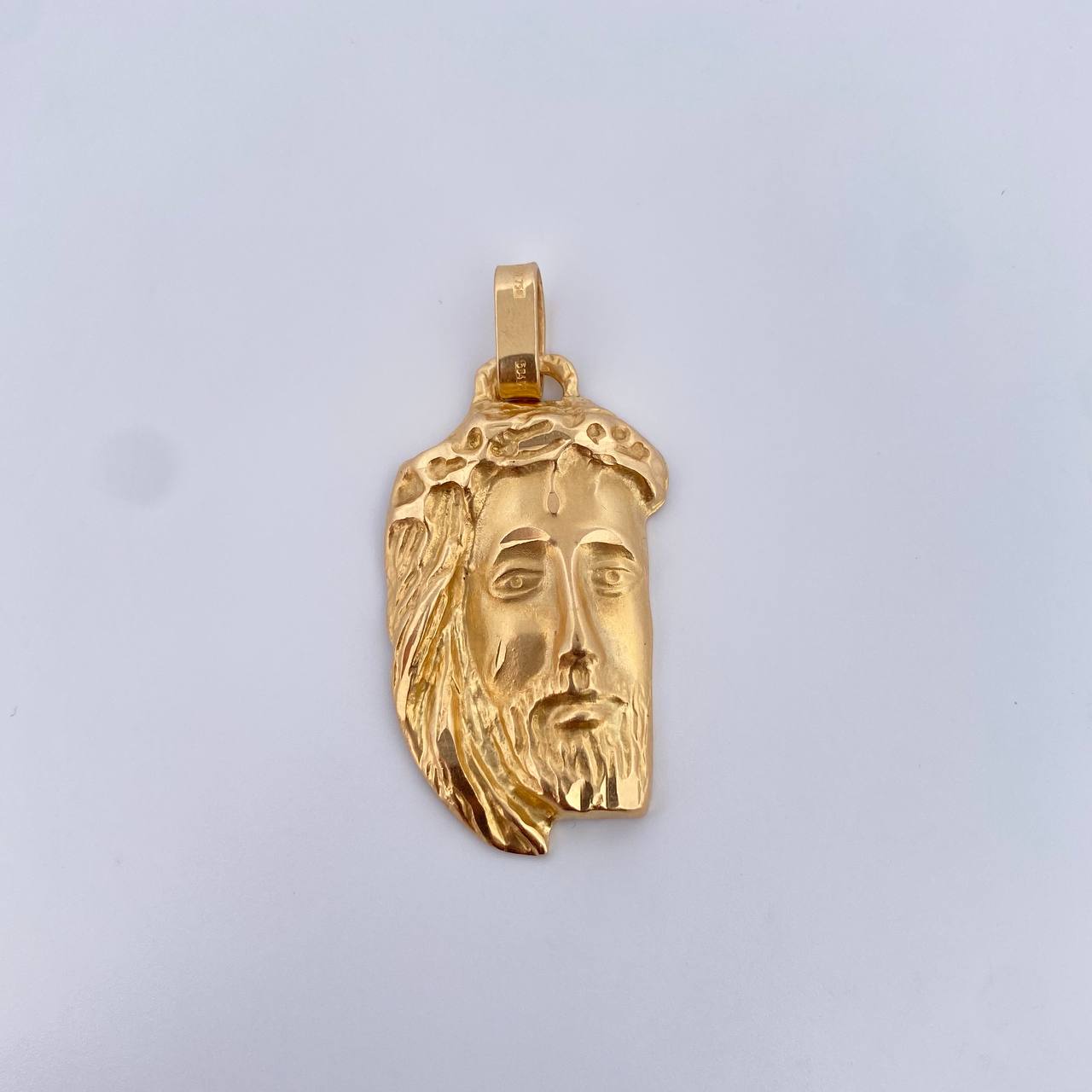 Dije Rostro Cristo 6.25gr / 4.3cm / Oro Amarillo 18K $