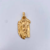 Dije Rostro Cristo 6.25gr / 4.3cm / Oro Amarillo 18K $