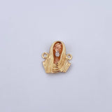 Herraje Rostro Cristo 3.15gr / 1.8cm / Tres Oros 18K &