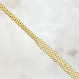 Cadena China 12.6gr / 60cm / 6mm Oro Amarillo +0 18K (Oferta) ©