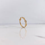 Anillo GC 1.55gr / T6 / Liso Oro Amarillo 18K #