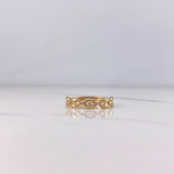 Anillo GC 1.55gr / T6 / Liso Oro Amarillo 18K #