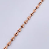 Tobillera GC 3.8gr / 26.2cm / 3.2mm Oro Rosa 18K $