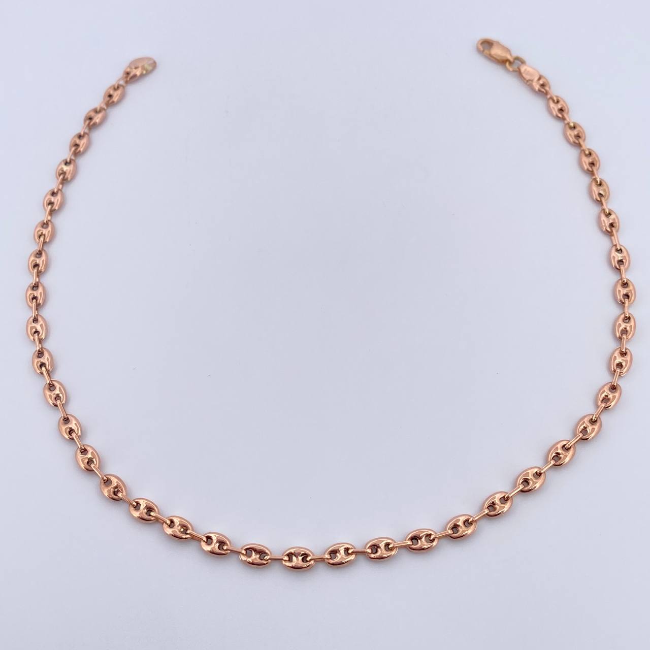 Tobillera GC 3.8gr / 26.2cm / 3.2mm Oro Rosa 18K $