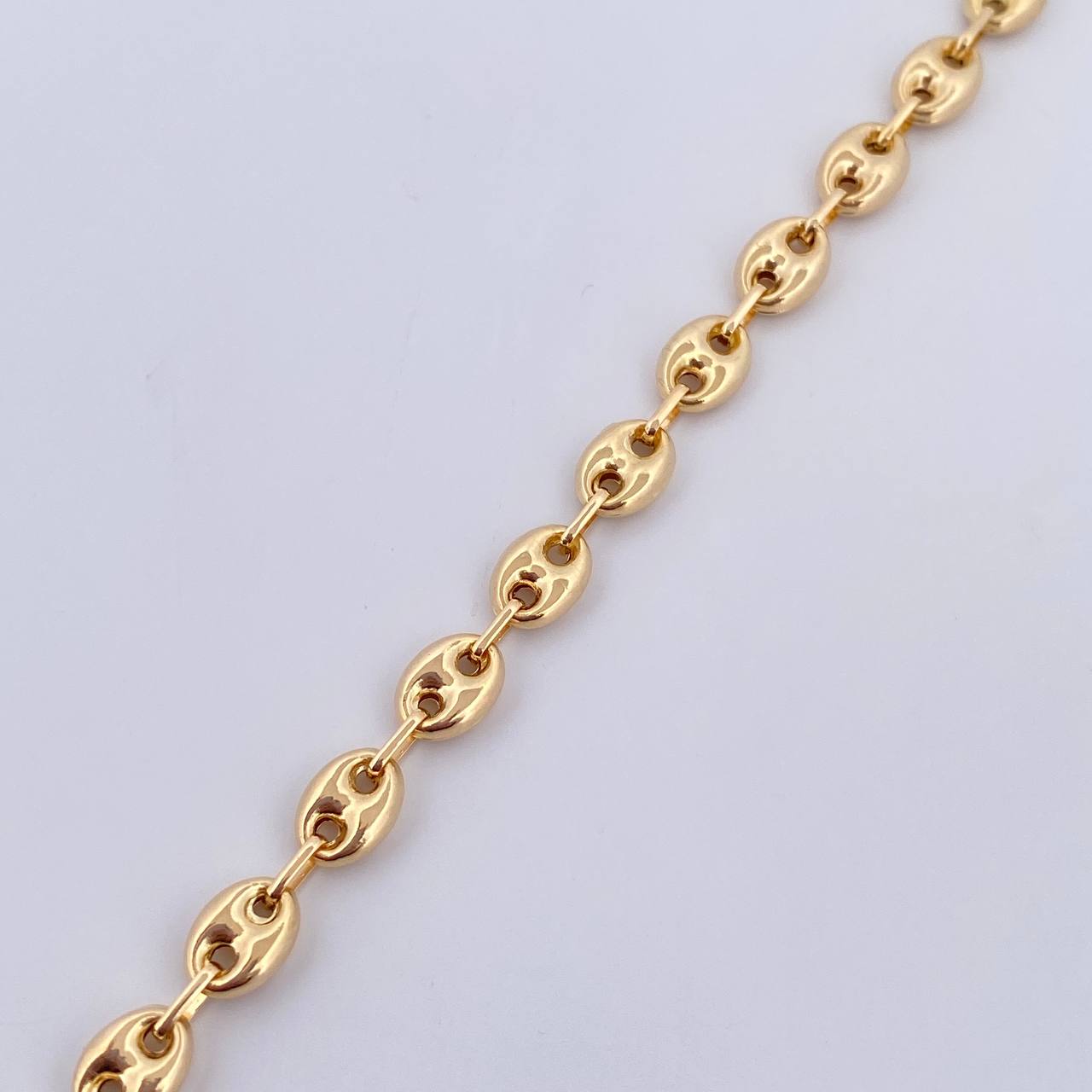 Tobillera GC 5.85gr / 23.6cm / 5.4mm Oro Amarillo 18K $