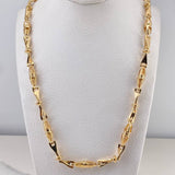 Cadena Dubai 78.9gr / 75cm / 5.3mm Oro Amarillo 18K $