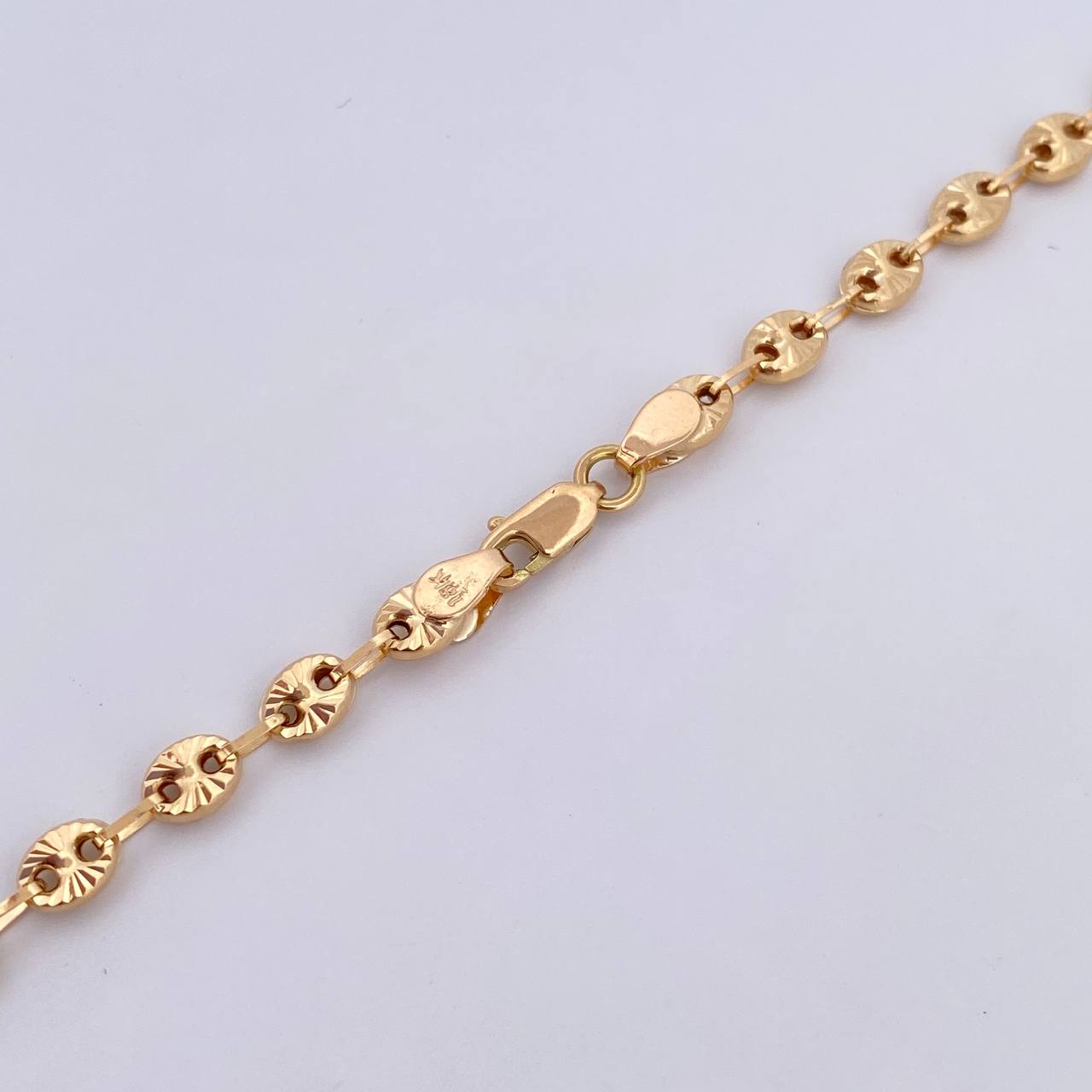 Cadena GC 13.05gr / 61cm / 4.4mm Diamantado Oro Amarillo 18K $