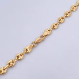 Cadena GC 14.35gr / 56cm / 5.1mm Diamantado Oro Amarillo 18K $