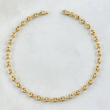 Pulso GC 3.05gr / 21cm-3.2mm Liso Oro Amarillo 18K *