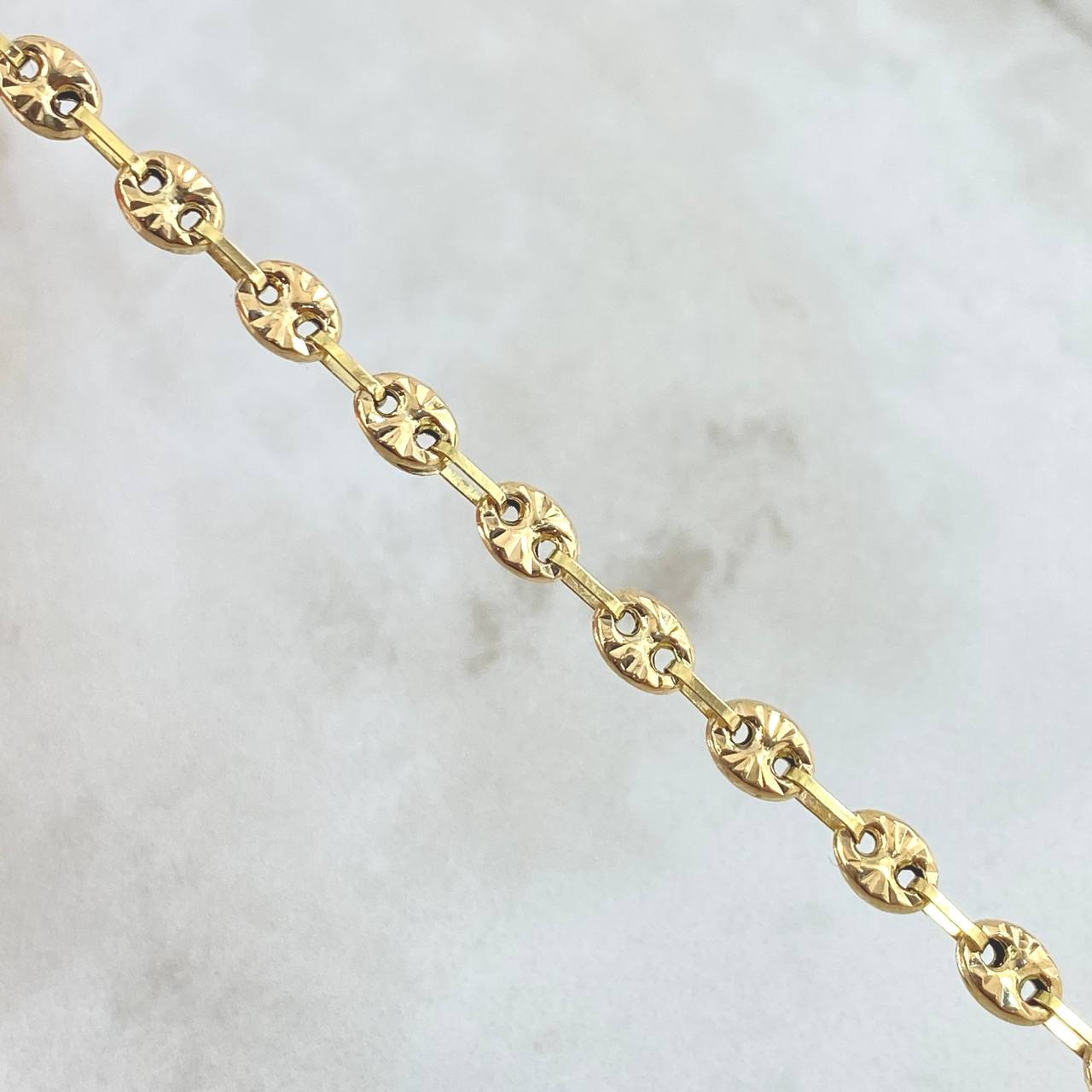 Cadena GC 14.05gr / 65cm-4.8mm Diamantada Oro Amarillo 18K *