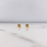 Topos 0.7gr / Diamantes 10pst Oro Amarillo 18K (Joya) &