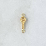 Herraje Llave 0.45gr / 2cm / Oro Amarillo 18K