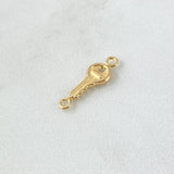 Herraje Llave 0.45gr / 2cm / Oro Amarillo 18K