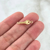 Herraje Llave 0.45gr / 1.9cm / Oro Amarillo 18K ©