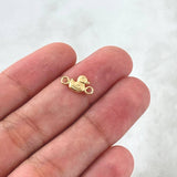 Herraje Pato 0.25gr / 1.2cm / Oro Amarillo 18K ©