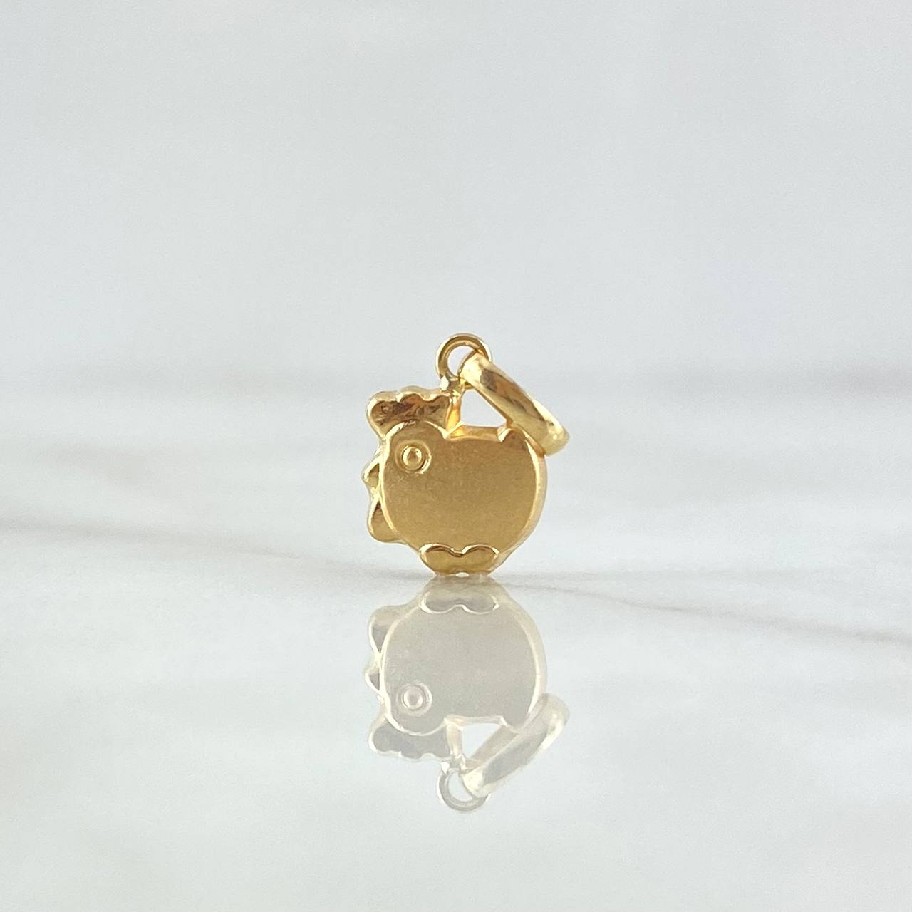 Dije Gallina 0.4gr / 1.5cm / Oro Amarillo 18K