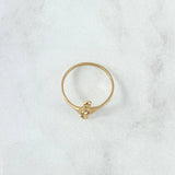 Anillo Nota Musical 1.25gr / T6 1/2 / Lisa Oro Amarillo 18K ©