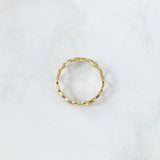 Anillo Corazones 1.3gr / T7 / Liso Oro Amarillo 18K