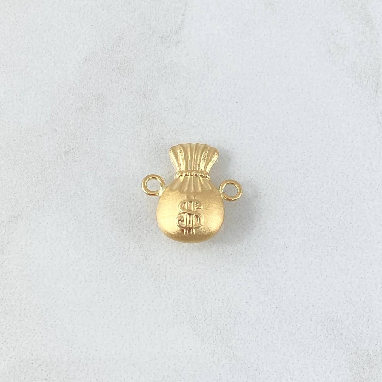 Herraje Bolsa De Dinero 0.8gr / 1.6cm / Oro Amarillo 18K