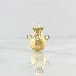 Herraje Bolsa De Dinero 0.8gr / 1.6cm / Oro Amarillo 18K