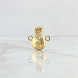 Herraje Bolsa De Dinero 0.7gr / 1.5cm / Oro Amarillo 18K