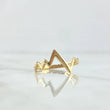 Anillo Electrocardiograma 1.2gr / T6 3/4 / Liso Oro Amarillo 18K