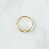 Anillo Alas 0.95gr / T6 1/2 / Lisas Oro Amarillo 18K