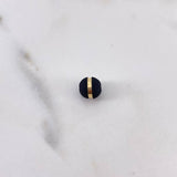 Bola Neoro 1 Raya 0.09gr / 8mm Negro Oro Amarillo 18K &