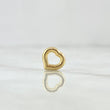 Herraje Silueta Corazón 0.3gr / 8mm Oro Amarillo 18K