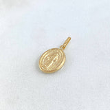 Dije Virgen Milagrosa 0.65gr / 2cm / Oro Amarillo 18K