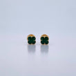 Topos Trebol VCyA 0.7gr / Electroestatico Verde Oro Amarillo 18K $