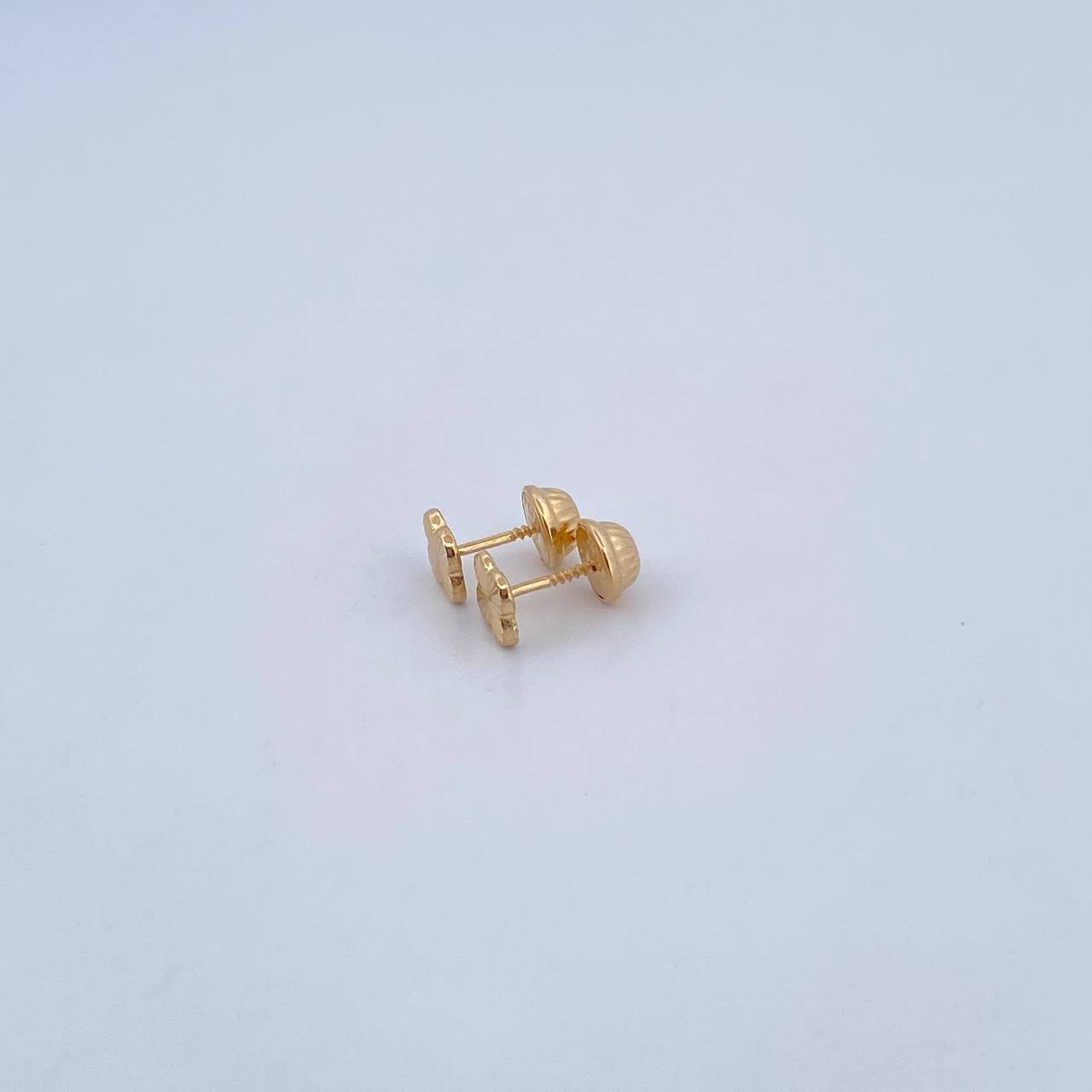 Topos Trebol VCyA 0.55gr / Diamantados Oro Amarillo 18K $