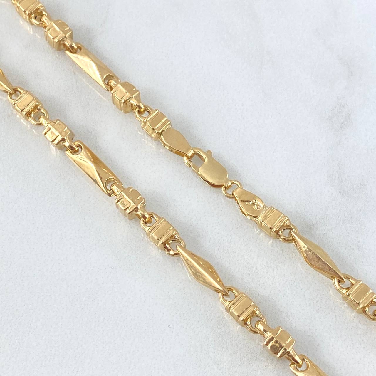 Cadena Epañola  19.7gr / 65cm / 4mm Oro Amarillo 18K