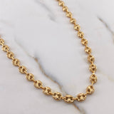 Cadena GC 13.1gr / 60cm / 5.3mm Diamantada Oro Amarillo 18K $