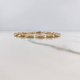 Pulso GC 10.15gr / 22cm / 10mm Liso Oro Amarillo 18K &