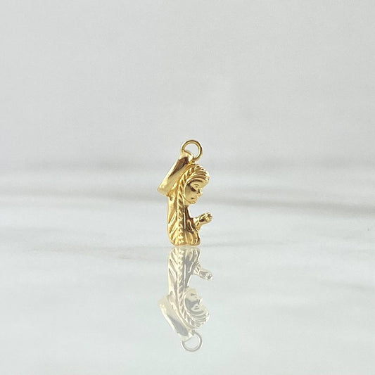 Dije Virgen Maria 0.3gr / 1.7cm / Oro Amarillo 18K