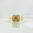 Anillo Corona Rx 1.55gr / T7 3/4 / Oro Amarillo 18K